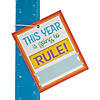 This Year is Going to Rule Cards with Rulers - 12 Pc. Image 1