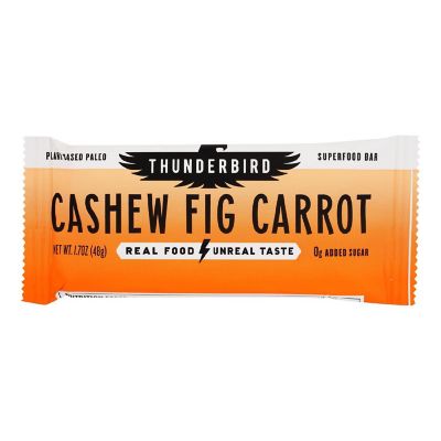 Thunderbird - Bar Cashew Fig Carrot - Case of 12-1.7 OZ Image 1