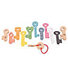 Tickit Rainbow Wooden Keys, Set of 11 Image 4