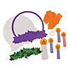 Tissue Acetate Advent Wreath Craft Kit- Makes 12 Image 1