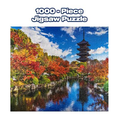 Toji Pagoda Buddhist Temple 1000 Piece Jigsaw Puzzle Image 2