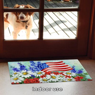 Toland Home Garden 30" x 18" Patriotic Welcome Doormat Image 2