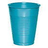Touch Of Color Bermuda Blue 16 Oz Plastic Cups - 60 Pc. Image 1