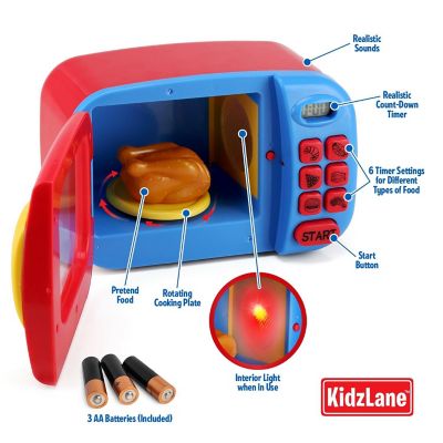 Toy Microwave Kids Microwave Toy Oven Image 3