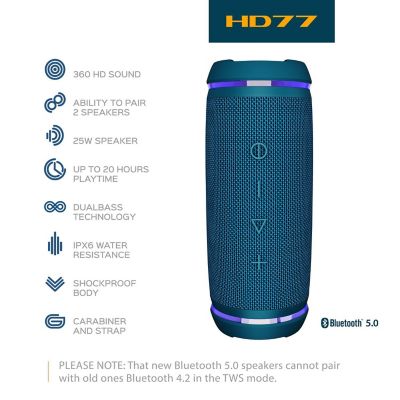 TREBLAB HD7 - PORTABLE BLUETOOTH SPEAKER Image 3