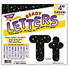 TREND Black Sparkle 4" Casual Combo Ready Letters, 3 Packs Image 2