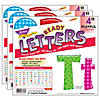TREND Colorful Patterns 4" Play Combo Ready Letters, 3 Packs Image 1