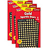 TREND Gold Sparkle Stars superShapes Value Pack, 1300 Per Pack, 3 Packs Image 1