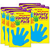 TREND Handprints Mini Accents Variety Pack, 36 Per Pack, 6 Packs Image 1