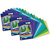 Tru-Ray Construction Paper, Cool Assorted, 9" x 12", 150 Sheets Per Pack, 3 Packs Image 1