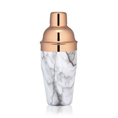 True Copper and Marble Cocktail Shaker Image 1