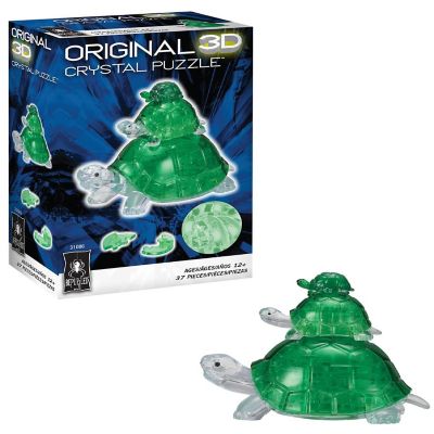 Turtles 37 Piece 3D Crystal Jigsaw Puzzle Image 2