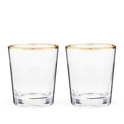 Twine Gilded Glass Tumbler Set by Twine Image 1