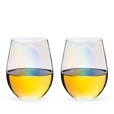 Twine Luster Stemless Wine Glass Set by Twine Image 2