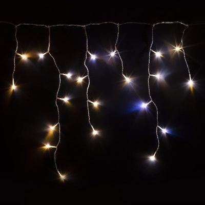 Twinkly TWI190GOP-TUS App Controlled Icicle Light with 190 Multicolor AWW LED Lights Image 3
