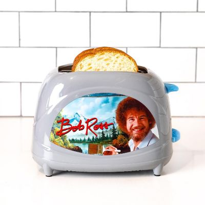 Uncanny Brands Bob Ross Toaster - Toasts Bob's Iconic Face onto Your Toast Image 1