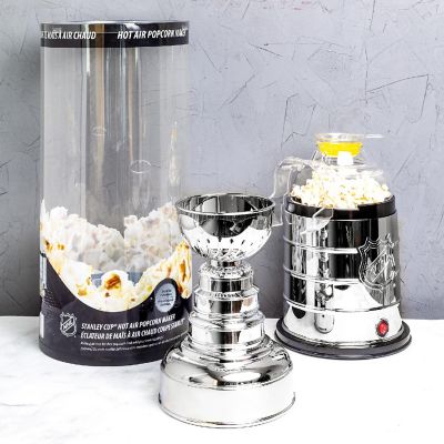 Uncanny Brands National Hockey League Stanley Cup Hot Air Popcorn Maker Image 3
