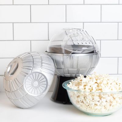 Uncanny Brands Star Wars Death Star Popcorn Maker - Hot Air Style with Removable Bowl Image 2