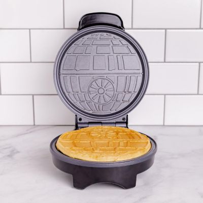 Uncanny Brands Star Wars Halo Death Star Waffle Maker- Death Star on Your Waffles Image 2