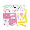 Unicorn Valentine Card Holder Box Craft Kit Image 1