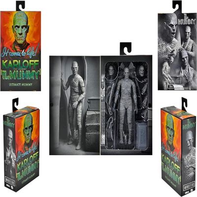 Universal Monsters 7 Inch Scale Action Figure  The Mummy (Black & White) Image 2
