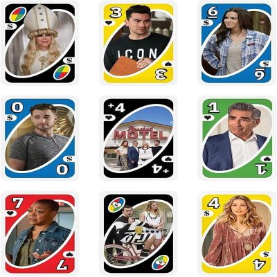 UNO Schitt's Creek Card Game for Teens & Adults for Family or Game Image 1