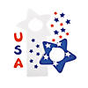 USA Doorknob Hanger Craft Kit - Makes 12 Image 1