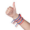 "USA" Woven Friendship Bracelets - 12 Pc. Image 2