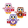 Valentine Owl Picture Frame Magnet Craft Kit - Makes 12 Image 1
