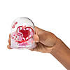 Valentine&#8217;s Day Hearts Glitter Globe Craft Kit - Makes 12 Image 2