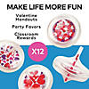 Valentine Spin Tops - 12 Pc. Image 2