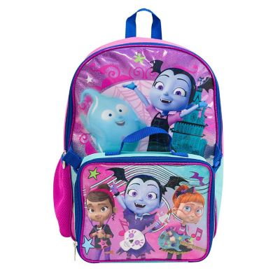 Vampirina Disney Girls School Backpack Lunch Box Combo Set 16 inch Image 1