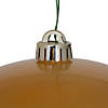 Vickerman 10" Copper/Gold Candy Ball UV Drilled, 1 per Bag Image 1