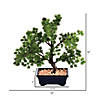 Vickerman 12" Artificial Potted Pine Bonsai Tree Image 2