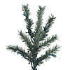 Vickerman 2' 3' 4' Natural Bark Alpine Artificial Christmas Tree Set, Warm White Dura-lit LED Lights Image 1