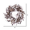 Vickerman 24" Artificial Silver Pinecone Needle Berry Christmas Wreath, Unlit Image 4