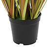 Vickerman 24" PVC Artificial Potted Mixed Brown Grass Image 3