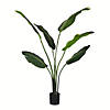 Vickerman 4' Artificial Potted Travellers Palm Tree Image 1