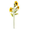 Vickerman 53" Artificial Yellow Sunflower Spray Image 1