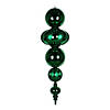 Vickerman 54" Green Shiny and Matte Finial Ornament Image 1