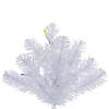 Vickerman 6.5' Crystal White Pine Artificial Christmas Tree, Multi-Colored LED Lights Image 2