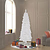 Vickerman 6.5' White Salem Pencil Pine Christmas Tree with Clear Lights Image 3
