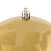 Vickerman 6" Gold Shiny Ball Ornament, 4 per Bag Image 1