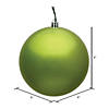 Vickerman 6" Lime Candy Ball Ornament, 4 per Bag Image 3