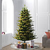 Vickerman 9' North Shore Fraser Fir Artificial Christmas Tree, Dura-Lit&#174; LED Warm White Mini Lights Image 1