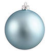 Vickerman Shatterproof 2.4" Baby Blue Matte Ball Christmas Ornament, 24 per Bag Image 1