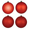 Vickerman Shatterproof 2.75" Bittersweet 4-Finish Ball Christmas Ornament, 20 per Box Image 1