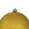 Vickerman Shatterproof 2.75" Medallion Gold 4-Finish Ball Christmas Ornament, 20 per Box Image 1