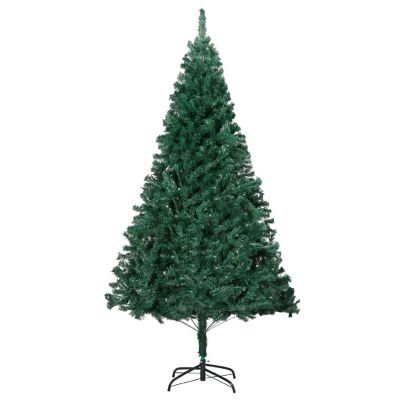 VidaXL 4' Green Artificial Christmas Tree with LED Lights & Stand Image 2