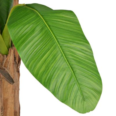 vidaXL Artificial Banana Tree with Pot 98.4" Green Image 1